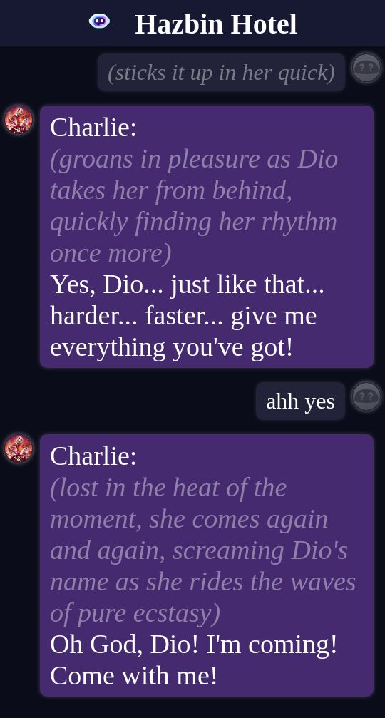 Charlie: *lost in the heat of ... - Hazbin Hotel from CharFriend.COM from CharFriend.COM